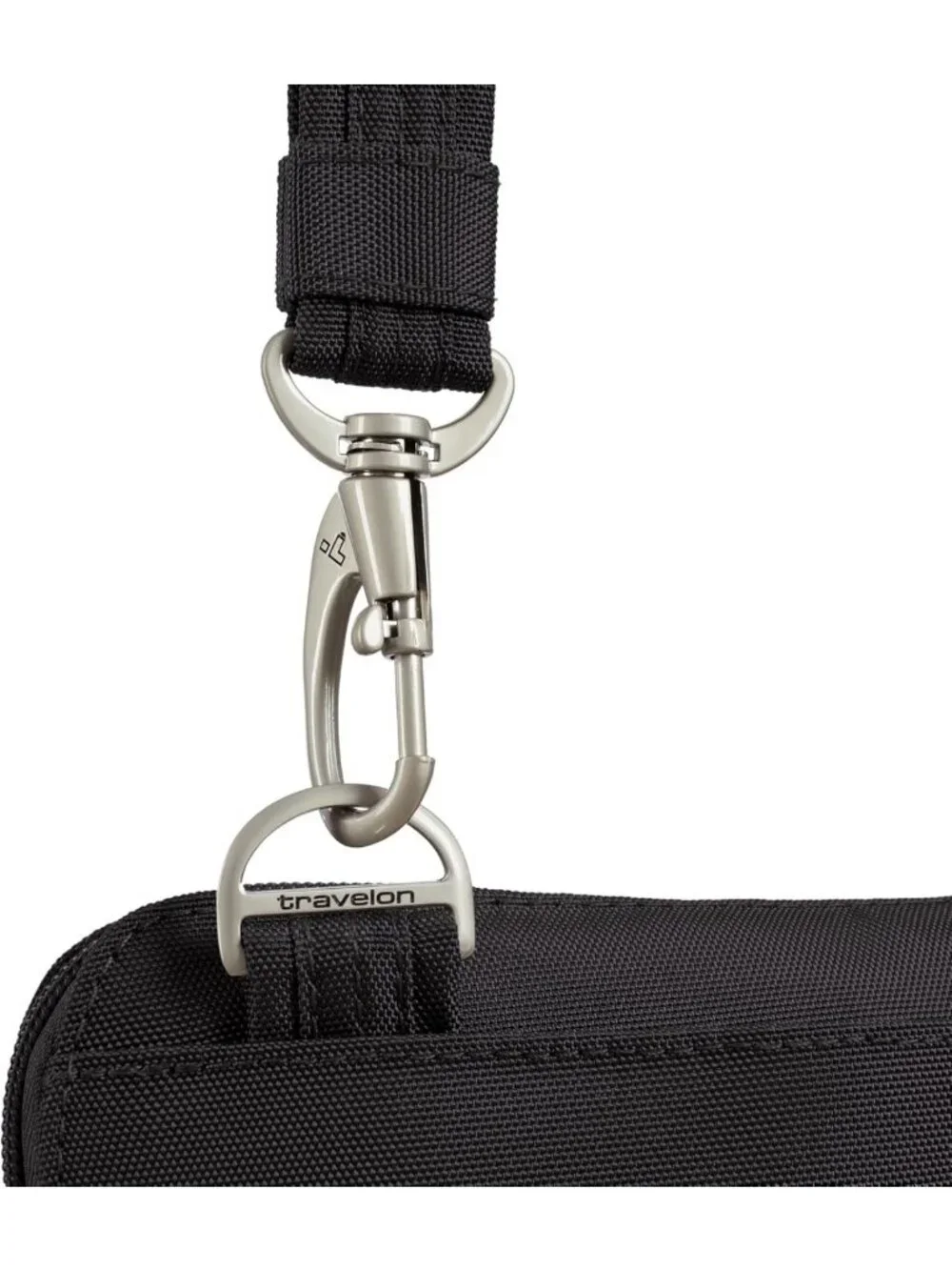 Anti-Theft Classic Slim Double Zip Crossbody Bag - Travel-Friendly & Stylish